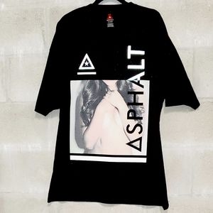 ASPHALT • Reflective graphic tee
